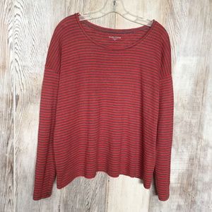 Eileen Fisher Drop Shoulder Long Sleeve Top XS